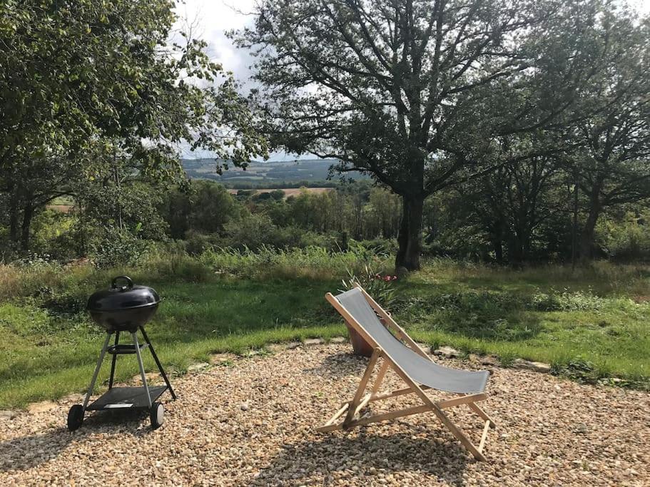 Maison De Bois En Pleine Nature A 20 Min De Beaune Montceau-et-Echarnant ภายนอก รูปภาพ