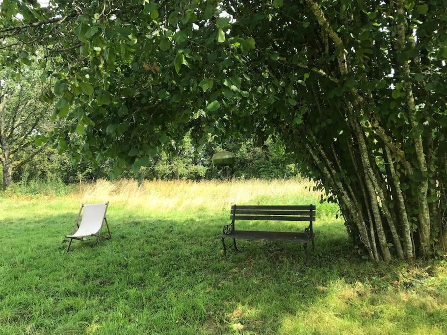Maison De Bois En Pleine Nature A 20 Min De Beaune Montceau-et-Echarnant ภายนอก รูปภาพ