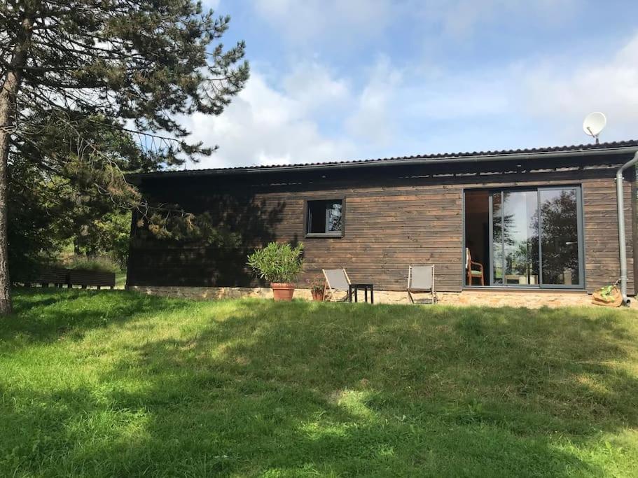 Maison De Bois En Pleine Nature A 20 Min De Beaune Montceau-et-Echarnant ภายนอก รูปภาพ